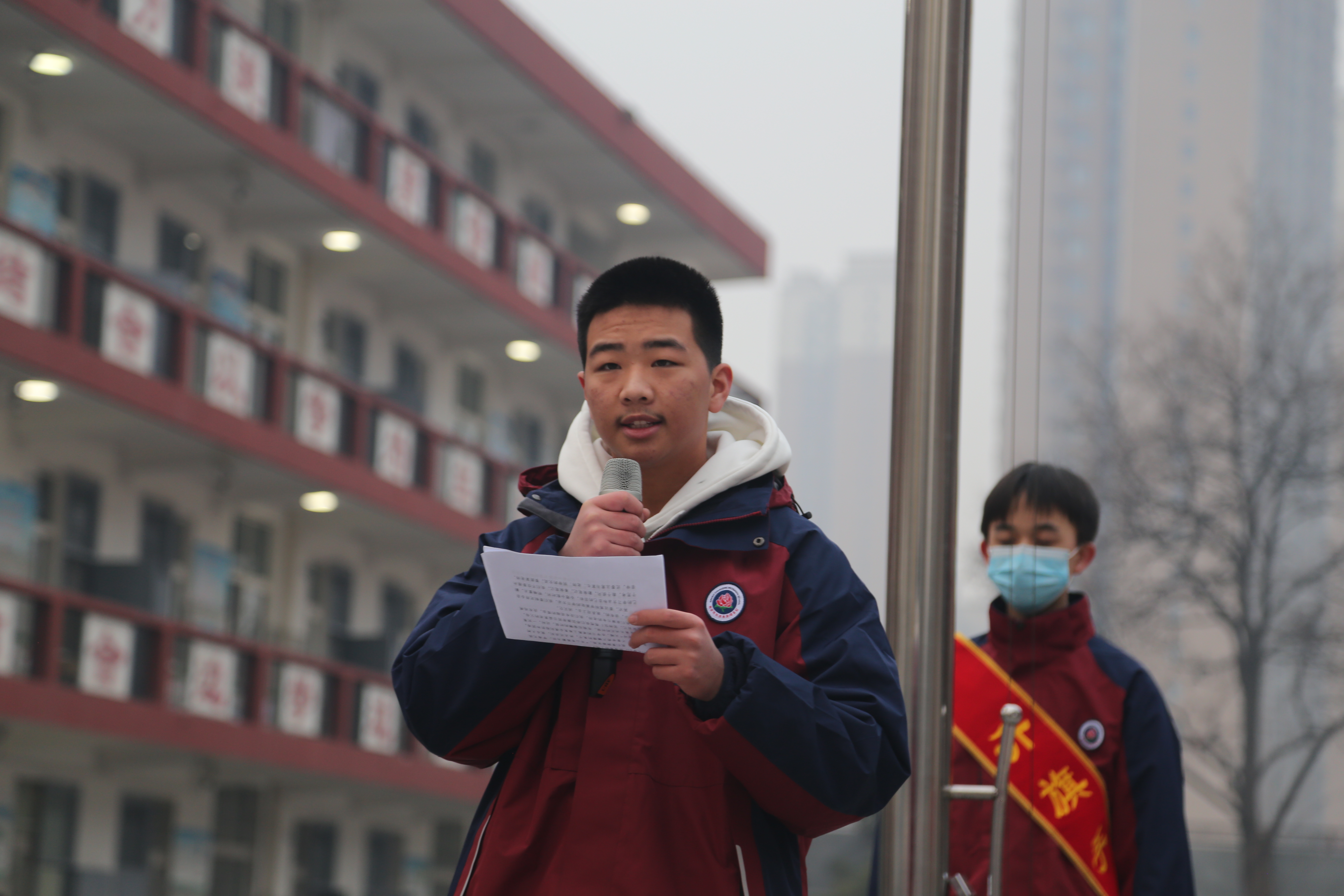 学生代表发言