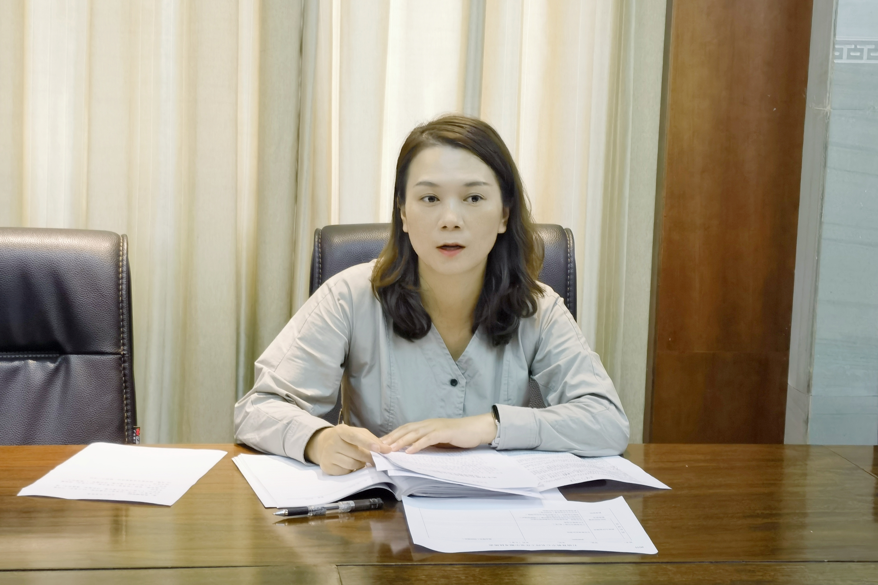 学校行政负责人田源讲话